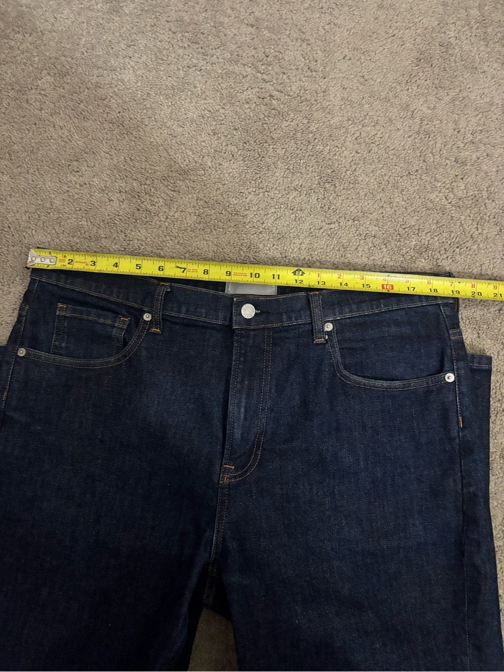 Everlane Jeans Mens Size 38x30
Blue Straight Leg Business Casual - Picture 6 of 10